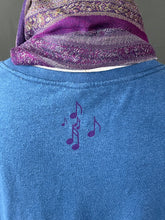 Short sleeve t shirt with music symbols